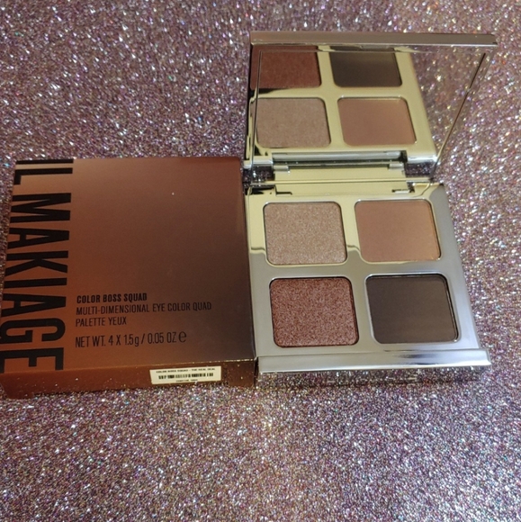 The Real Deal COLOR BOSS SQUAD Eyeshadow 4-Pan Eye Color Palette IL MAKIAGE - Picture 4 of 7